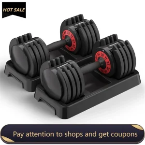 Adjustable Dumbbell 55LB Single Dumbbell